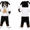 Black Dog Mascot Costume
