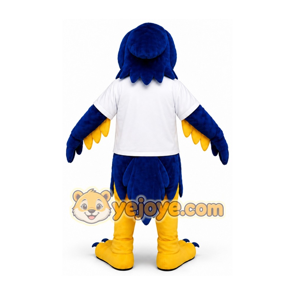 Blue Eagle Mascot Costume Blue Eagle Mascot Costume