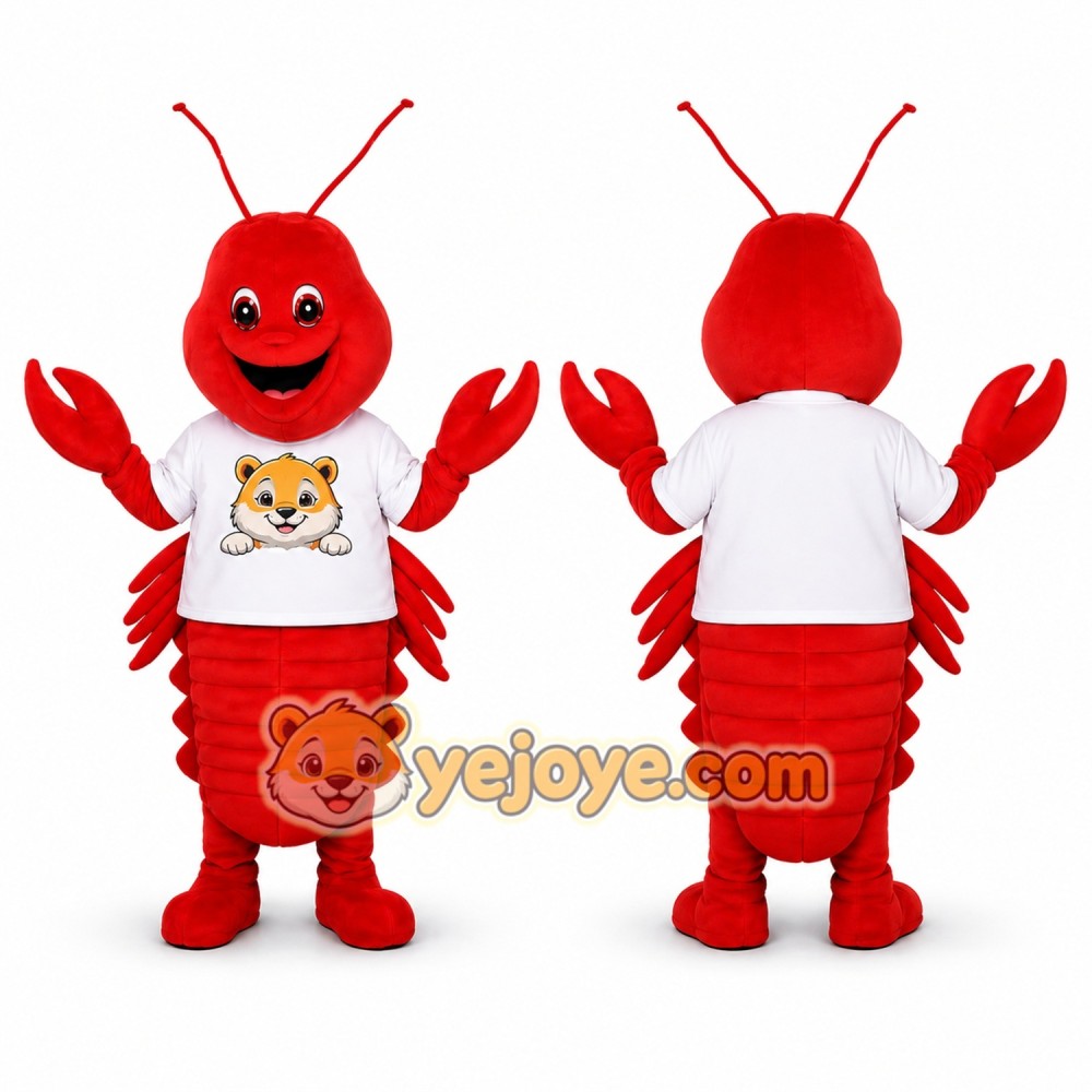 Red Lobster Mascot Costume