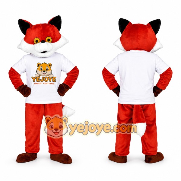 Red Fox Mascot Costume