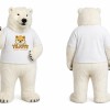 White Polar Bear Mascot Costume