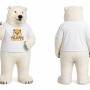 White Polar Bear Mascot Costume