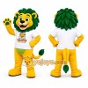 Yellow Green Lion Mascot Costume Yellow Green Lion Mascot Costume