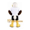 White Eagle Mascot Costume White Eagle Mascot Costume