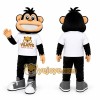 Black Monkey Mascot Costume Black Monkey Mascot Costume