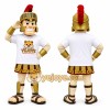 Gold Roman Soldier Mascot Costume Gold Roman Soldier Mascot Costume