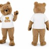 Light Brown Bear Mascot Costume