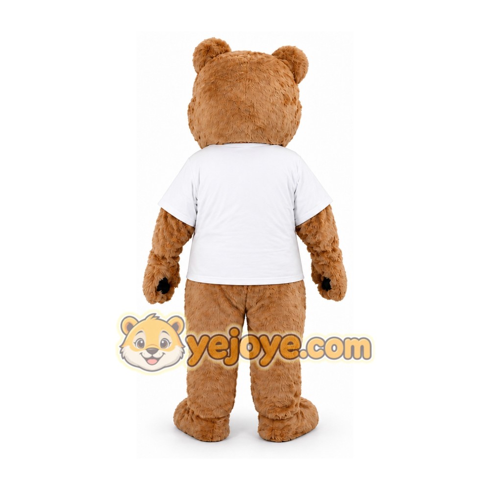 Light Brown Bear Mascot Costume Light Brown Bear Mascot Costume