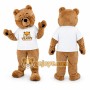 Light Brown Bear Mascot Costume