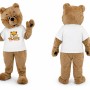 Light Brown Bear Mascot Costume