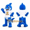 Blue Dolphin Mascot Costume Blue Dolphin Mascot Costume