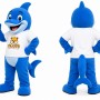 Blue Dolphin Mascot Costume