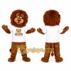 Brown Lion Mascot Costume