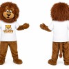 Brown Lion Mascot Costume