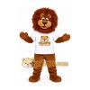 Brown Lion Mascot Costume