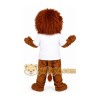 Brown Lion Mascot Costume