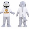Gray Shark Mascot Costume