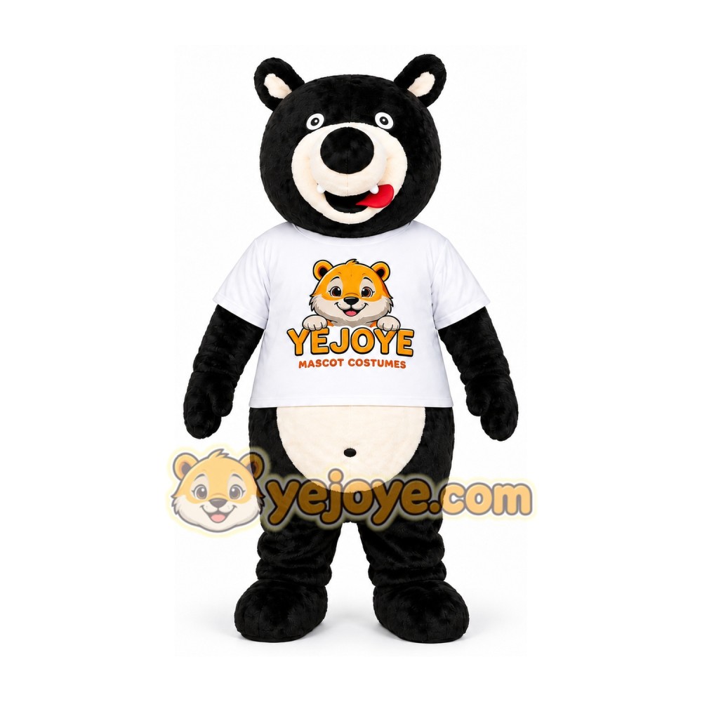 Black Bear Mascot Costume