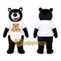 Black Bear Mascot Costume
