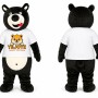 Black Bear Mascot Costume