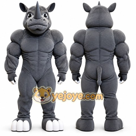 Original product photo of Rhino Mascot Costume